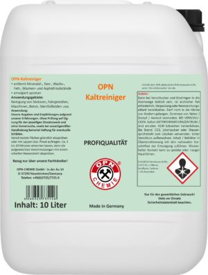 OPN-Cold Cleaner (10 L)