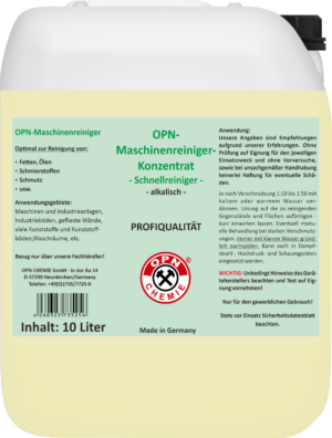 OPN-Machine Cleaner Concentrate<br/> (10 L)