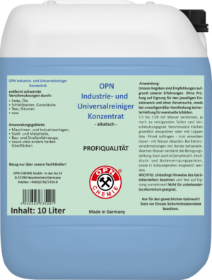 OPN-Industrial and Universal Cleaner Concentrate (10 L)