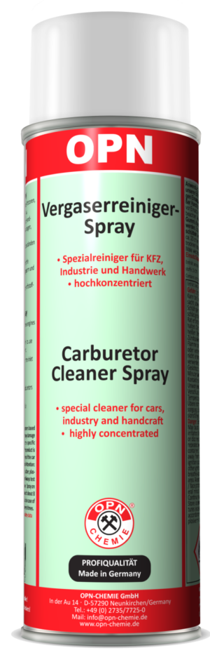 OPN-Carburetor Cleaner Spray