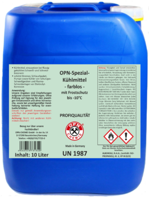 OPN-Special Coolant for the Welding Technology (10 L)