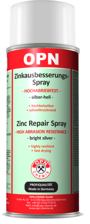OPN-Zinc Repair Spray - HIGH ABRASION RESISTANCE