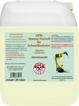 OPN-Special Separating Oil for Welding Robots (20 L)