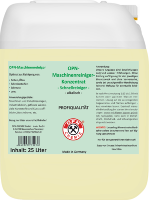 OPN-Machine Cleaner Concentrate<br/> (25 L)