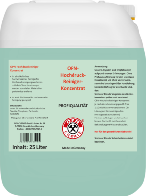 OPN-High Pressure Cleaner Concentrate (25 L)