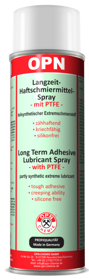 OPN-Long Term Adhesive Lubricant Spray with PTFE
